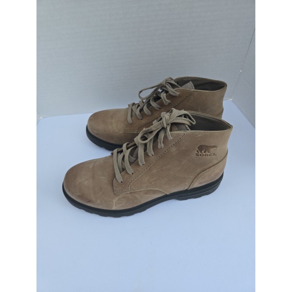 Sorel Madson Chukka Boots Men’s 9.5 Brown Leather Waterproof